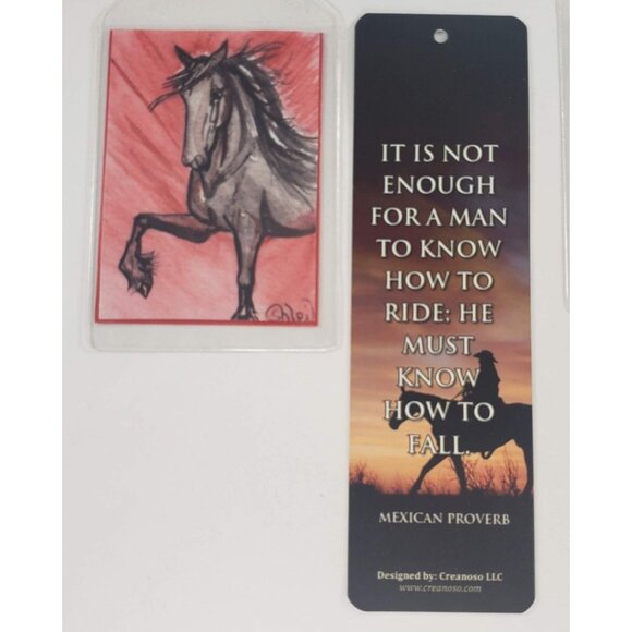 Schlei Original Art Horse Bookmarks Plus Extra - Picture 2 of 5